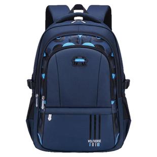 书包男童三四五六年级小学生中学生男孩初中生大容量防水双肩背包