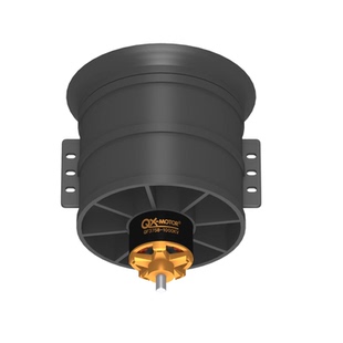 群汐新90涵道正反桨套装电机6S8S12S风扇12叶遥控飞机航模发动机