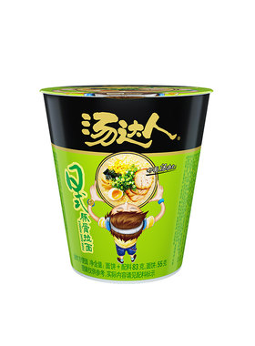 酸辣豚骨方便面统一汤达人杯面