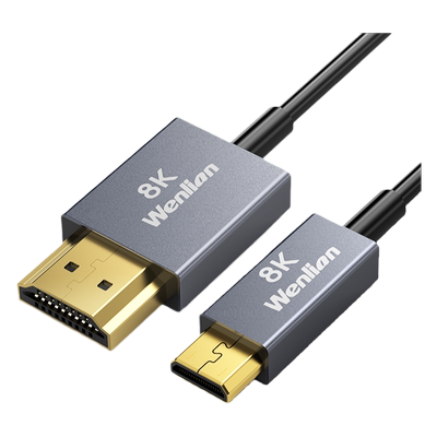 温联HDMI线细软幼极细超软8K