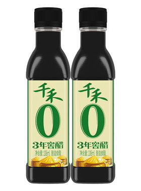 千禾3年窖醋106ml*2瓶酿造食醋