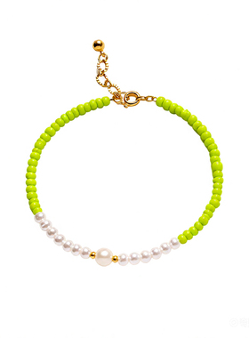 18k米珠手链配饰 小众设计感 高级轻奢 显白百搭 闺蜜手串