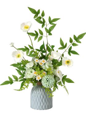仿真花摆设客厅餐桌花摆花装饰品