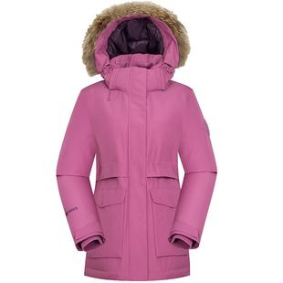 LAFUMA乐飞叶700蓬戈尔GORE-TEX蓄热鹅绒毛领羽绒服女保暖防寒服