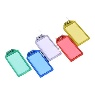 标签钥匙牌扣编号吊牌挂牌更衣柜可写字耐摔防水号数翻盖名字卡片