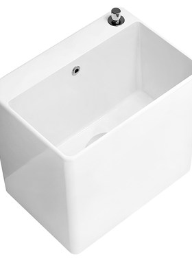 梦越挂墙家用陶瓷拖把池带孔