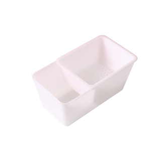 懒人嗑吃瓜子收纳盒神器双层水果盘沥水篮客厅家用放糖果零食年货