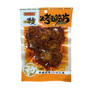 抖音网红爆款辣条零食烤面筋片麻辣爆辣学生解馋休闲小吃食品豆干