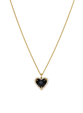 爱心项链简约个性女几何型桃心