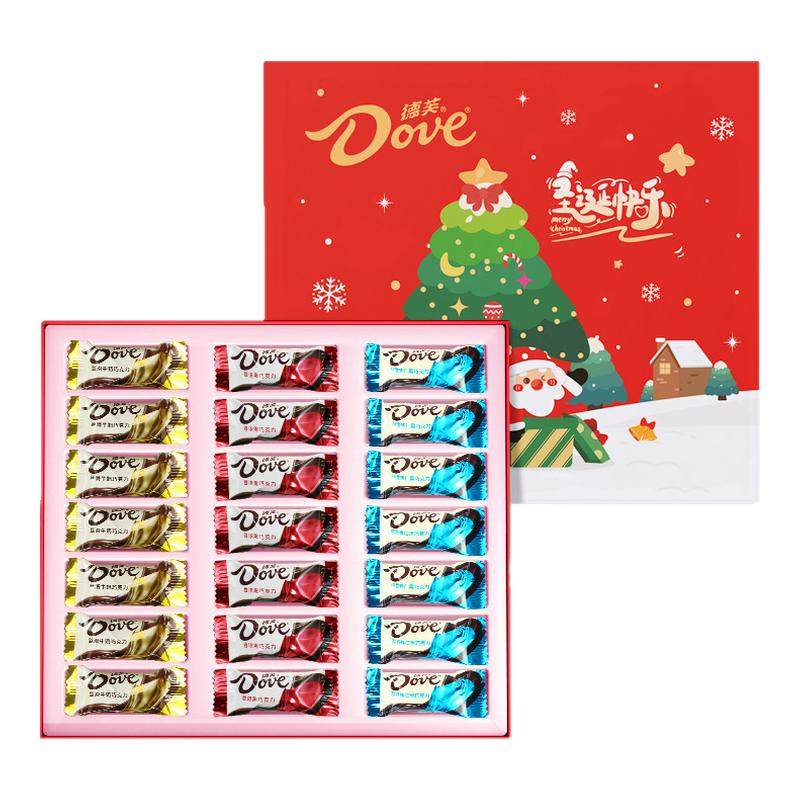 德芙金马送福516g礼盒碗装纯可可脂送礼物糖果婚庆喜糖休闲零食