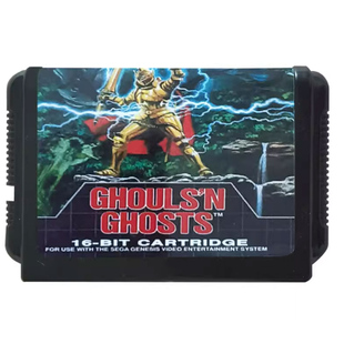 大魔界村 MD 16位游戏卡带 GHOULS'N GHOSTS 经典闯关游戏