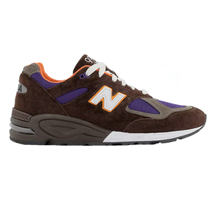 New Balance 990V2 M990BR2 美产 复古休闲减震低帮舒适慢跑鞋