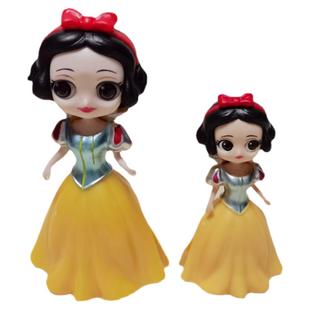 白雪公主玩具换装换衣服冰雪艾爱莎娃娃美人鱼女孩儿童过家家玩具