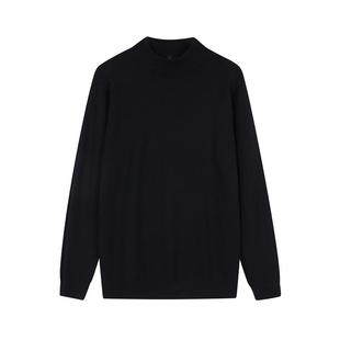 男土毛衣2023新款秋装上衣服东莞大朗春秋款爆款半高领打底针织衫