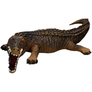 远古生物模型儿童仿真动物模型玩具巨齿鲨猛犸象披毛犀剑齿虎手办