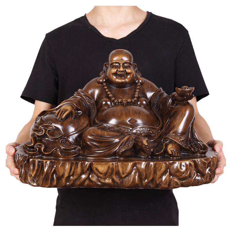 如意弥勒佛元宝供奉工艺品