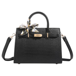 香港牌中年女士包包25新款大气妈妈包婆婆鳄鱼纹手提包母亲节礼物