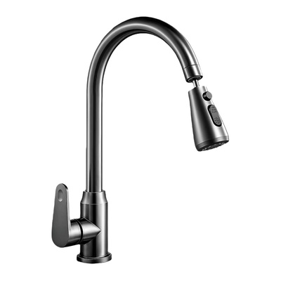 厨房阳台洗衣池单冷水龙头冷热洗衣盆洗衣台万向旋转防溅水全铜