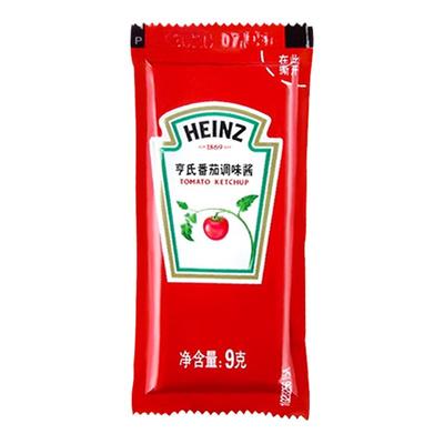 亨氏番茄酱正品9g*200袋小包装沙拉酱家用蕃茄酱儿童薯条番茄沙司