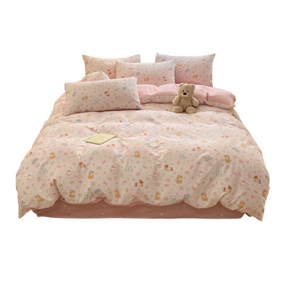 纯棉被套单件全棉被罩四季通用