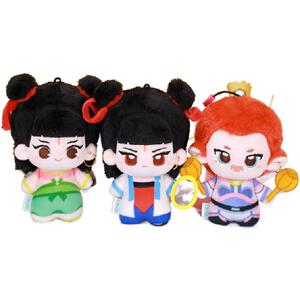 上美影哪吒闹海毛绒小挂件敖丙钥匙扣饰品玩偶包包公仔动漫周边