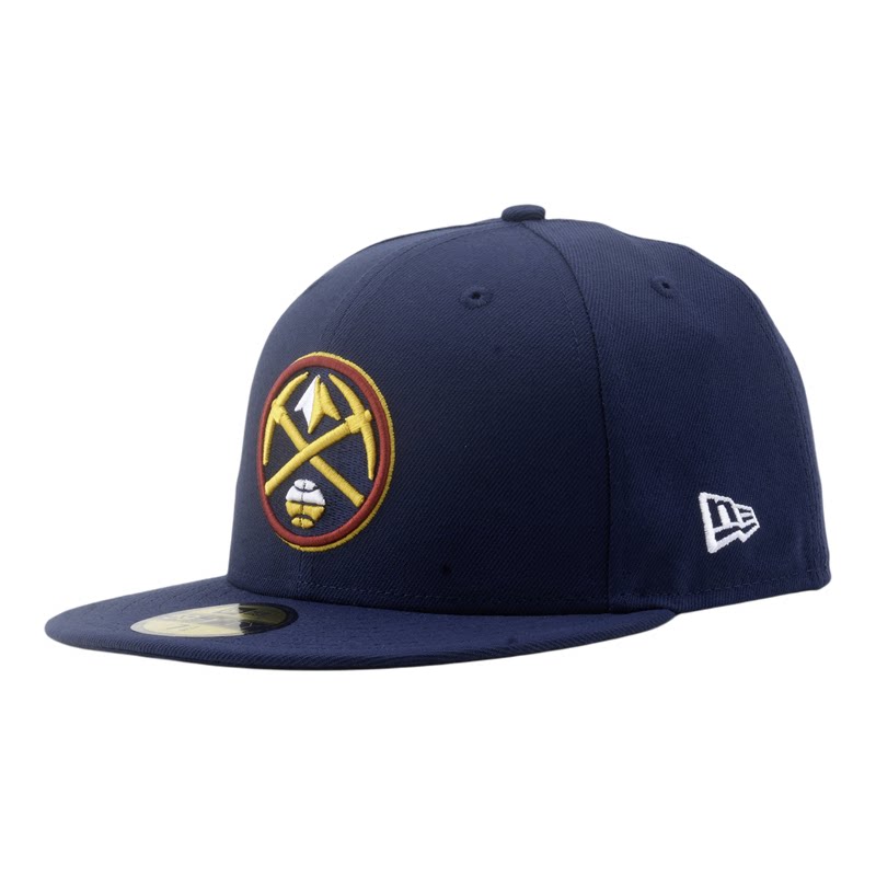 NEWERA X NBA纽亦华 X NBA联名5950平沿全封闭棒球帽丹佛掘金