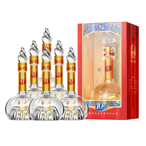 华山论剑西凤酒10年45度500ml*6