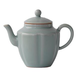 耀州窑手工陶瓷茶壶功夫茶具家用球孔过滤泡茶壶手执壶小壶