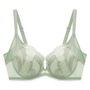 华歌尔Wacoal PS刺绣聚拢侧收机能侧线美文胸内衣女WB38C4