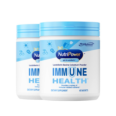 【2罐超值装】美赞臣乳铁蛋白儿童学生成长牛初乳免疫效期至26/8