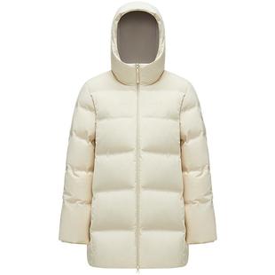 波司登2025冬季新款女士连帽中长款加厚中年休闲羽绒服B250245560