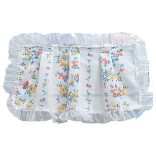 田园风消火栓装饰小帘子遮挡多媒体箱电源盒遮丑帘光纤盒保护盖巾