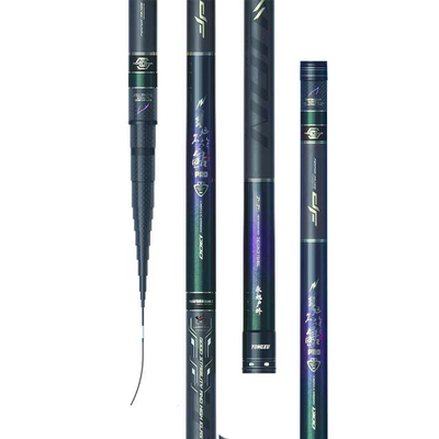 高碳素传统钓长节打窝炮竿