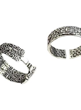 古罗珠宝情侣s925纯银