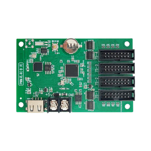瑞合信WiFi高刷全彩LED控制卡PW4 PW8高刷模组led显示屏驱动板