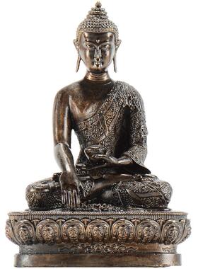 藏村铜制随身小铜像摆件