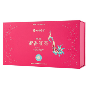 七彩云南特级滇红茶蜜香红茶凤庆红茶礼盒装云南大叶种300g