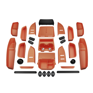 适用26款焕新极氪7X车内装饰配件车上用品无线充硅胶垫中控储物盒