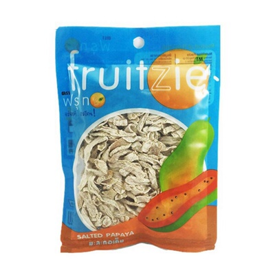 泰国直邮711fruitzie咸木瓜丝干