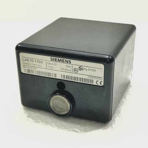 SIEMENS LAE10-110V FLAME SAFEGUARD MODULE LAE10