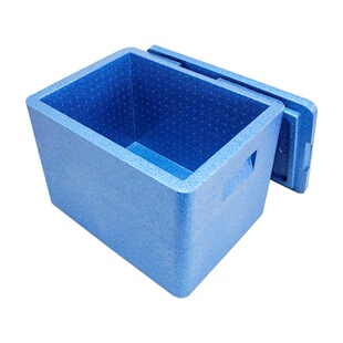 高密度保温泡沫箱epp外卖箱内胆送餐外送食品骑手配送用箱39升