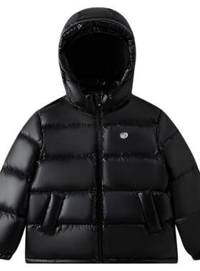 elandkids男童连帽羽绒面包服