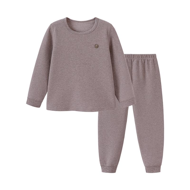 【清仓】babylove旗下junejunior儿童保暖内衣套装春秋加厚家居服