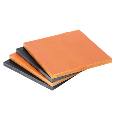 橘红色电木板进口黑色防静电胶木板耐高温酚醛隔热绝缘板加工定制