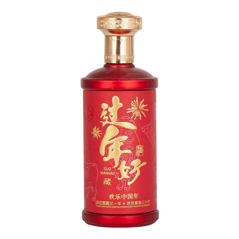 冀峰过年好玻璃酒瓶围标瓶