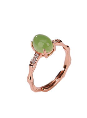 和田碧玉戒指本月新品限时优惠