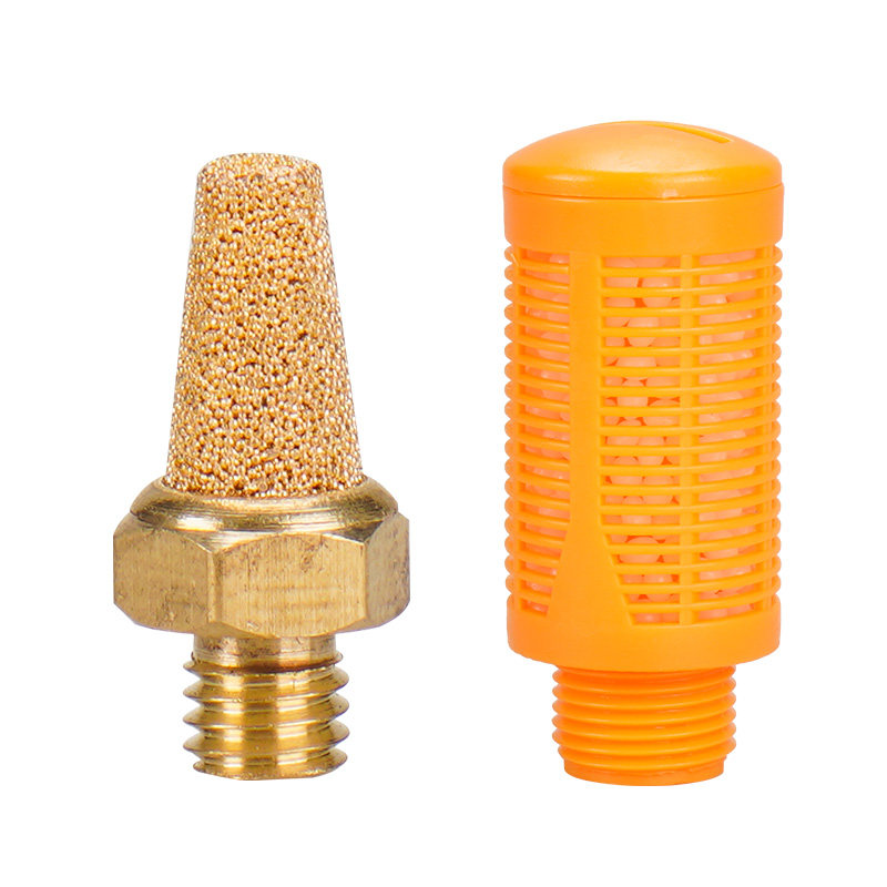 消声器+内六角堵头外丝螺丝电磁阀配件BD/PST/PSL-01 02 03 04 06