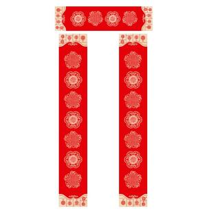 燃灯原创福星高照系列对联纸福禄寿喜财乔迁过年春节自写空白对联专用纸毛笔字书法专用作品红纸春联纸蜡染