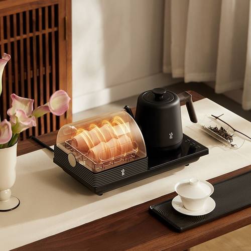 鸣盏多功能自动上水壶泡茶专用烧水壶消烘一体电茶炉煮茶器茶艺壶