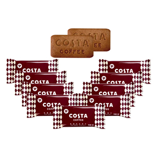 COSTA咖世家焦糖风味饼干2枚装结婚喜饼喜糖伴手礼盒子装休闲零食